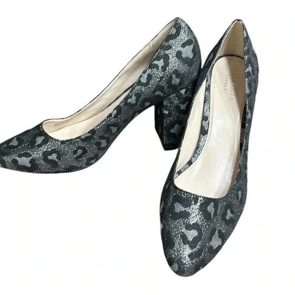 Cole Haan shoes women  8B zerogrande Alanna metallic animal print,Chunky block - Picture 10 of 15